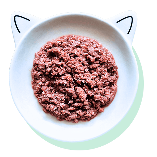 Mięso wołowe w misce